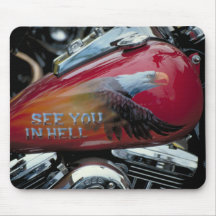 Harly Davidson Fuel Tank. Sturgis. Mouse Mat