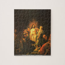 Harmensz Van Rijn Rembrandt - douter de Thomas Puzzle
