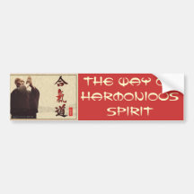 harmonious spirit bumper sticker