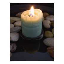 Harmony Candle Photographic Print