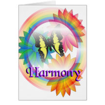 Harmony Rainbow Note Card