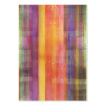 Harmony Stripes Colours Abstract Art Business Card