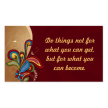 Harmony Swirl Affirmation /Business Cards