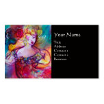 HARMONY TRIO SPRING CONCERT MONOGRAM ,Black Pearl Business Cards