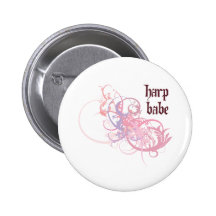 Harp Babe Pins