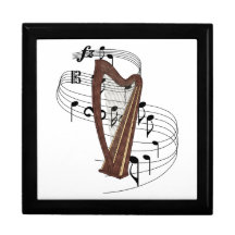 Harp Jewelry Box