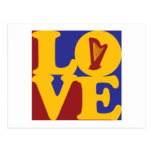 Harp Love Postcards