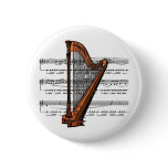 Harp musical 02 B Pins