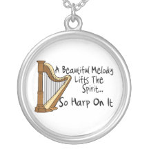 Harp On It Necklaces