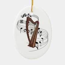 Harp Ornament