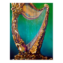 Harp Post Cards