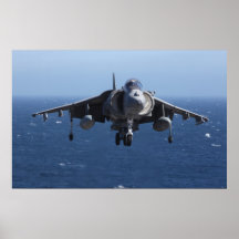 Harrier AV-8 Affiche