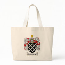 HARRINGTON FAMILY CREST -  HARRINGTON COAT OF ARMS CANVAS BAG