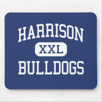Harrison - Bulldogs - High - Kennesaw Georgia Mousepad