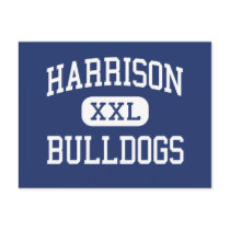 Harrison - Bulldogs - High - Kennesaw Georgia Postcards