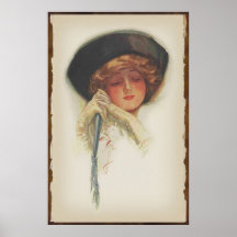 Harrison Fisher Art :: American Girl Print #1