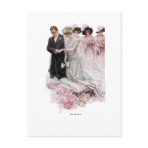 Harrison Fisher Girl - The Wedding Post Card
