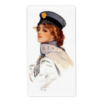Harrison Fisher: Maid at Arms Labels