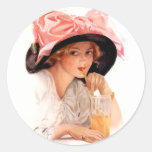Harrison Fisher: Refreshment Sticker