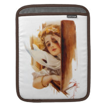 Harrison Fisher: Woman in Train iPad Sleeve