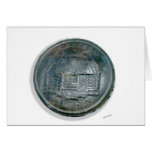 Harrison "Log Cabin" Button Card