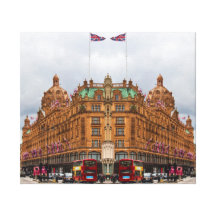Harrods of Knightsbridge  hdr Canvas Prints