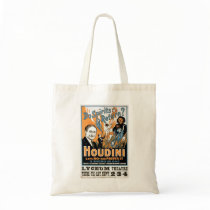 Harry Houdini Magic Show - Ghostbuster 1909 Tote Bags