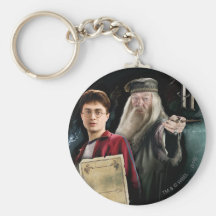 Harry Potter and Dumbledore Key Chains