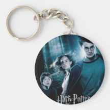 Harry Potter Ron Hermione In Forest Keychain