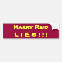 Harry Reid Bumper Sticker