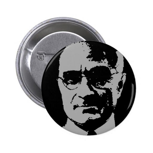 Harry S. Truman silhouette Buttons