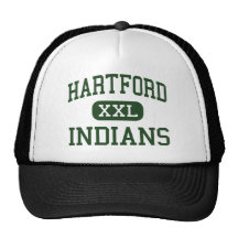 Hartford - Indians - High - Hartford Michigan Trucker Hats