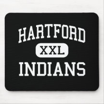 Hartford - Indians - High - Hartford Michigan Mousepad