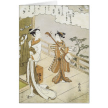 Harunobu Cartes De Vœux