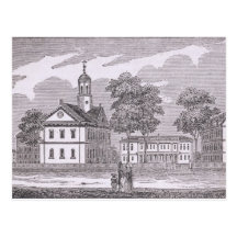 Harvard University, from 'Historical Postcard