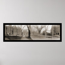 Harvard University MA Photo 1910 Poster