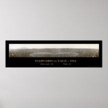 Harvard Yale Football Photo 1914 Posters
