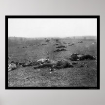 Harvest of Death at Gettysburg, PA 1863 Posters