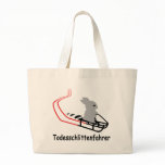 Hase Todesschlittenfahrer icon Tote Bag