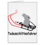 Hase Todesschlittenfahrer icon Greeting Cards