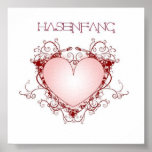 Hasenfang LOVE Flyer Poster posters