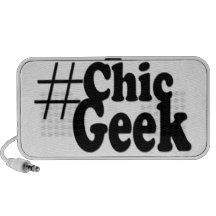 Hashtag Chic Geek Art Gifts Travel Speaker