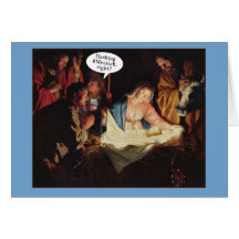 Hashtag Humour on a Holiday Card