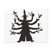 Hassidic Bottle Dance Postcards