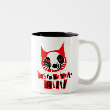 HASTA LA VISTA KITTY COFFEE MUG