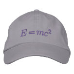 Hat: Einstein, cobblestone thread Embroidered Hats