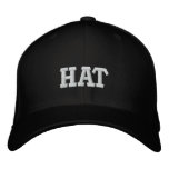HAT embroidered hats