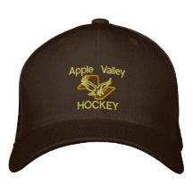 Hat - Fitted AV Hockey Embroidered Hat