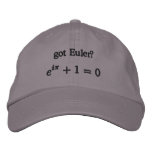 Hat: got Euler? embroidered hats