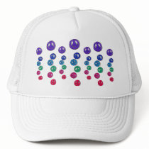 Hat - Groovy Peace Signs